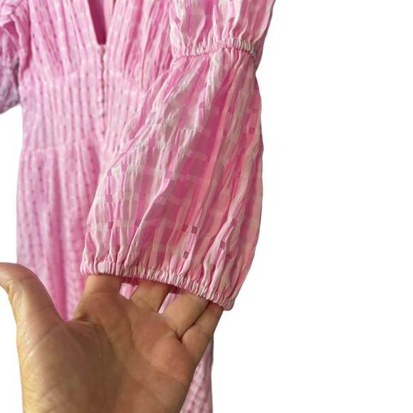 Pink Striped Maxi Dress - Picture 8 of 13